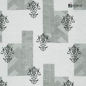 Close up view Printed Floral Design