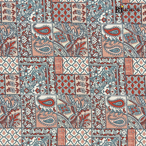 Close up Printed Floral Design