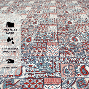 Floral 210 TC Flat Cotton Bedsheet Design