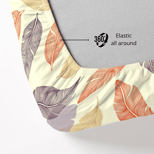 Fitted Bedsheet with elastic all around