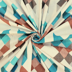 Geometrical Fitted Bedsheet in a circular pattern