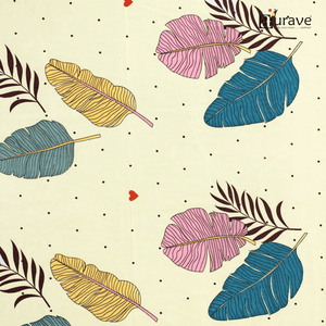Close up Printed Floral Design