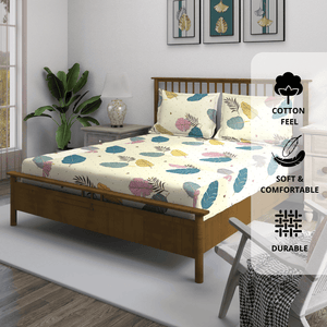 Floral Cotton fitted bedsheet set