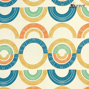 Close up View Printed Floral Design