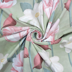 Soft Cotton Print 300 TC Fitted Bedsheet In Multicolor At Best Prices