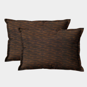 Geometrical Cotton Fitted Bedsheet(300 TC) -Multicolor online in India