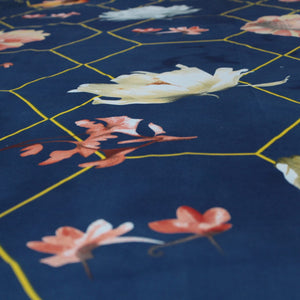Floral Cotton Flat Bedsheet(300 TC) -Multicolor online in India
