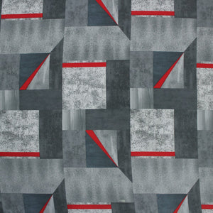 Geometrical Cotton Fitted Bedsheet(300 TC) -Multicolor online in India