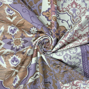 Abstract Cotton Fitted Bedsheet(300 TC) -Multicolor online in India