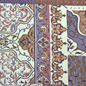 Abstract Cotton Fitted Bedsheet(300 TC) -Multicolor online in India
