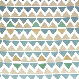 Geometrical Cotton Fitted Bedsheet(300 TC) -Multicolor online in India