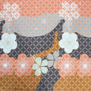 Floral Cotton Fitted Bedsheet(300 TC) -Multicolor online in India