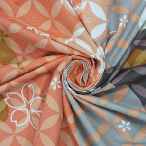 Floral Cotton Fitted Bedsheet(300 TC) -Multicolor online in India