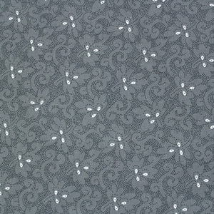 Pearl Texture Floral Print 300TC Cotton Dohar Comforter In Grey At Best Prices