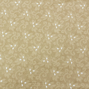 Pearl Texture Floral Print 300TC Cotton Dohar Comforter In Gold At Best Prices