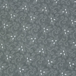 Pearl Texture Floral Print 300TC Cotton Dohar Comforter In Silver At Best Prices