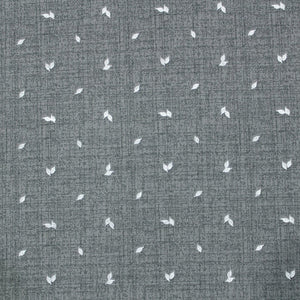 Pearl Texture Floral Print 300TC Cotton Dohar Comforter In Silver At Best Prices
