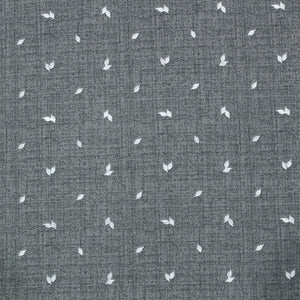 Pearl Texture Floral Print 300TC Cotton Dohar Comforter In Grey At Best Prices