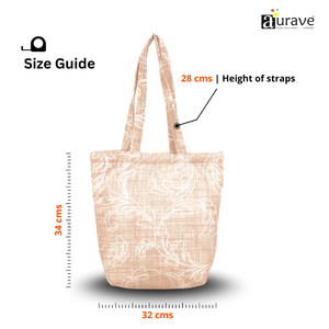 Premium Cotton Lightweight Eco-Friendly Shopper/Tote Bag, Peach