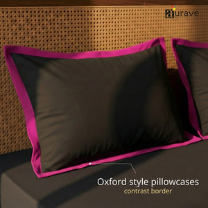 Pillow Covers - Pink Oxford Style