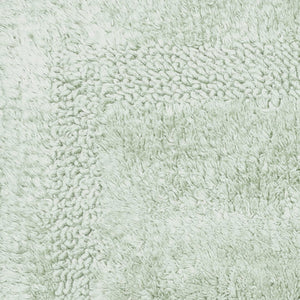 Close-up of Luxury Reversible Cotton Bathmat, Pista