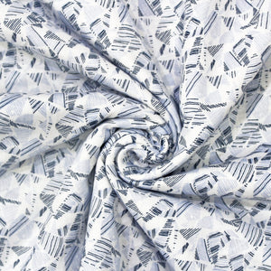 Soft Riva Floral Print Blue Cotton Dohar Online At Best Prices