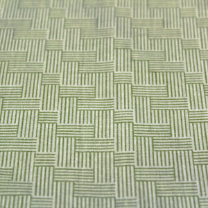 Close View Riva Floral Cotton Dohar, Green