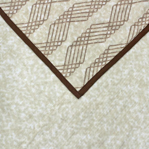 Riva Floral Cotton Dohar, Brown