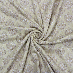 Riva Floral Cotton Dohar, Brown