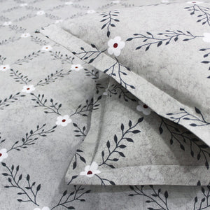 Soft Printed 144 TC Cotton Floral Fitted Bedsheet online In India