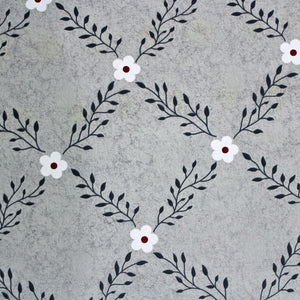 Soft Printed 144 TC Cotton Floral Fitted Bedsheet online In India