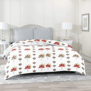 Printed Cotton 144 TC Duvet Cover - Multicolor