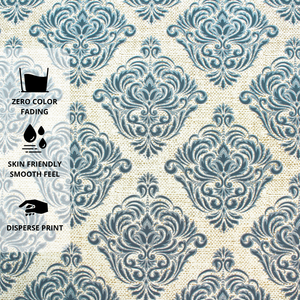 Printed Floral Cotton 144 TC Fitted Bedsheet Design