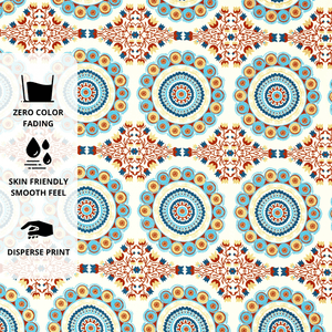 Printed Floral Cotton 144 TC Fitted Bedsheet Design