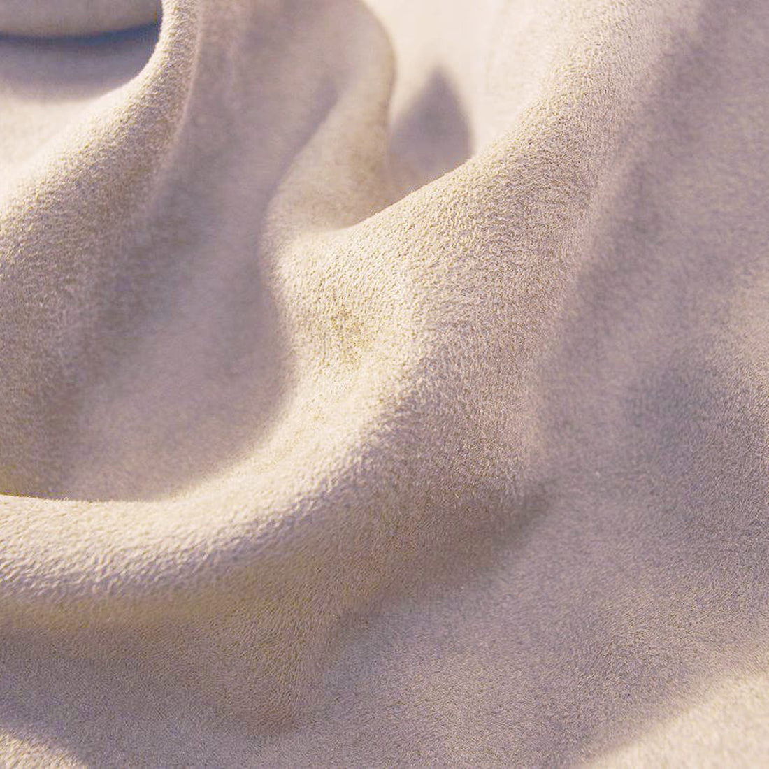 Imported SUEDE Solid Design 200 GSM Fabric 60" (152 cms) - Beige