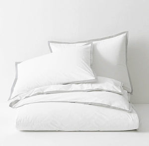 Cozy Divine 210 TC Cotton dohar In White Sliver At Best Prices
