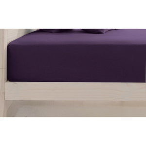 Soft Plain 400 TC Cotton Satin Flat Bedsheet online In India