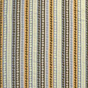 Elegant Microfibre Dohar for Festive Gifting | Wavy Stripe Brown Design