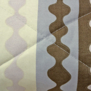 All Season Reversible Microfiber Comforter/Quilt (150 GSM) -Brown