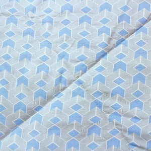 All Season Reversible Microfiber Comforter/Quilt (150 GSM) -Blue