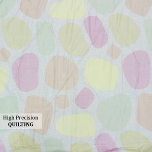 All Season Reversible Microfiber Comforter/Quilt (150 GSM) -Multicolor