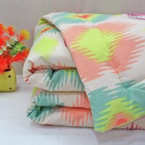 Microfiber 150 GSM All Season Comforter/Quilt - Multicolor