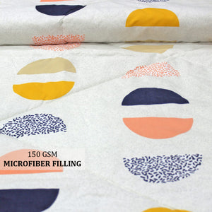 Microfiber 150 GSM All Season Comforter/Quilt - Multicolor