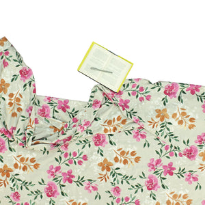 Elegant Microfibre Dohar | Floral Vine Magenta