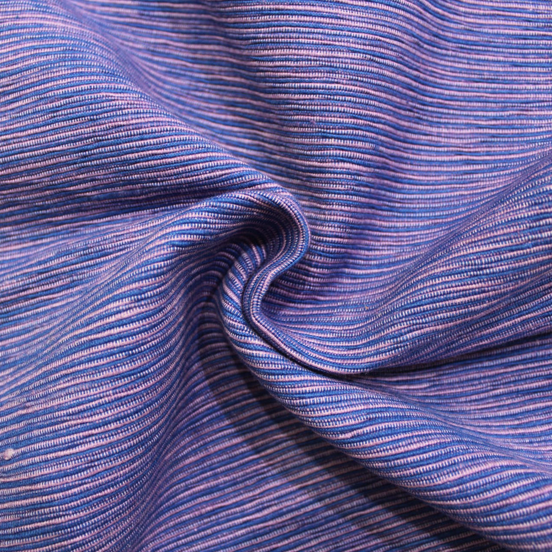 Handloom Corded Weave 385 GSM Plain Cotton Fabric 48" (122 cms) - Purple