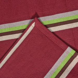 Close-up ALPHA Woven 100% Cotton Elegant Handloom Bed Cover