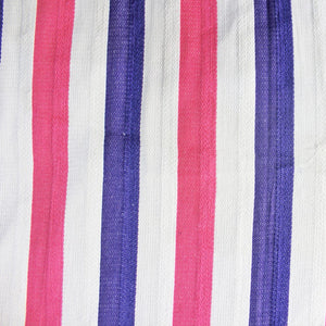 Close-up ALPHA Woven 100% Cotton Elegant Handloom Bed Cover fabric pattern