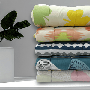 All Season Reversible Microfiber Comforter/Quilt (150 GSM) -Teal