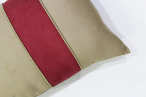 Stylish Cotton Satin Patch Throw/Lumber Pillow Online In India