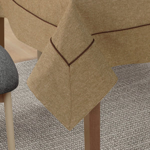 Comfortable Plain Virgo Woven Cotton Table Cover online In India